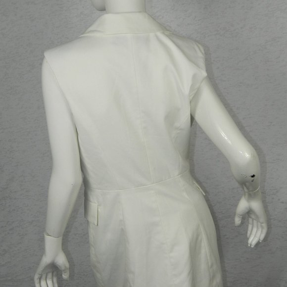 Blessed are the Meek Ivory Dress Vest  Medium - Picture 5 of 9